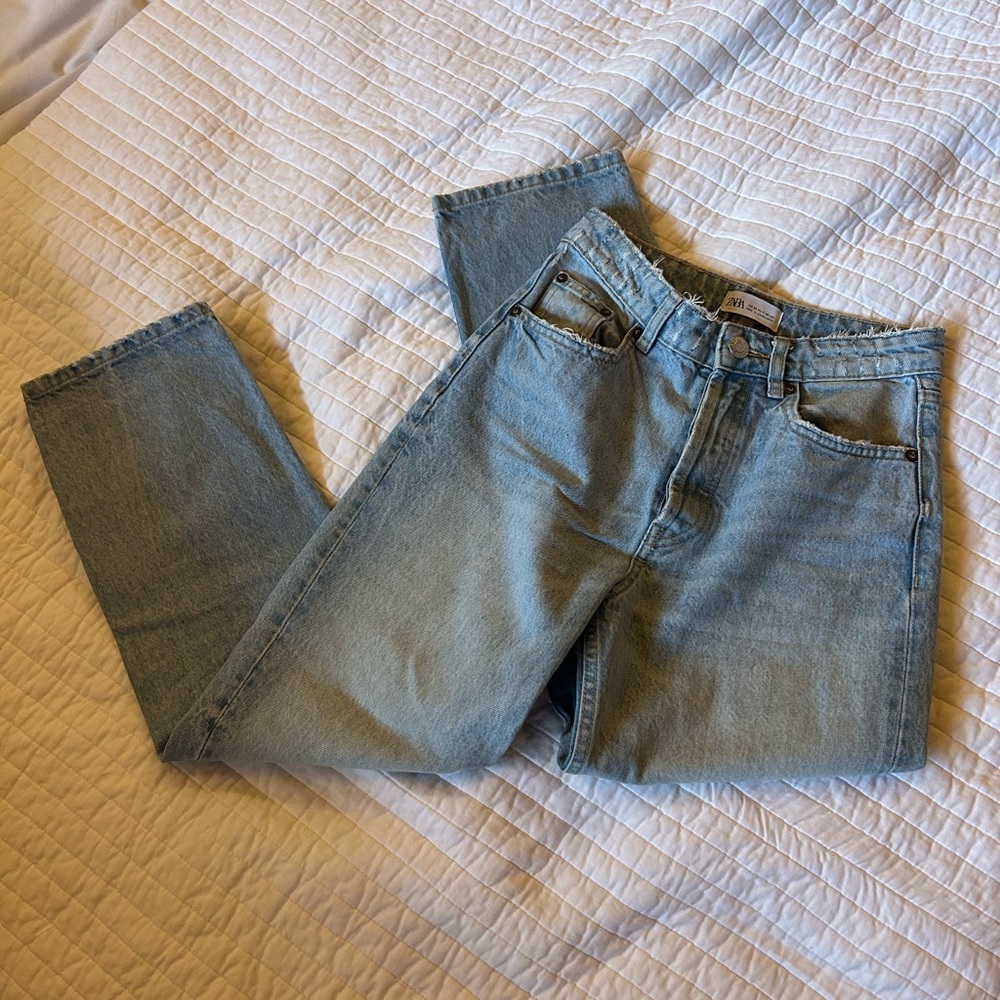 Zara straight leg jeans